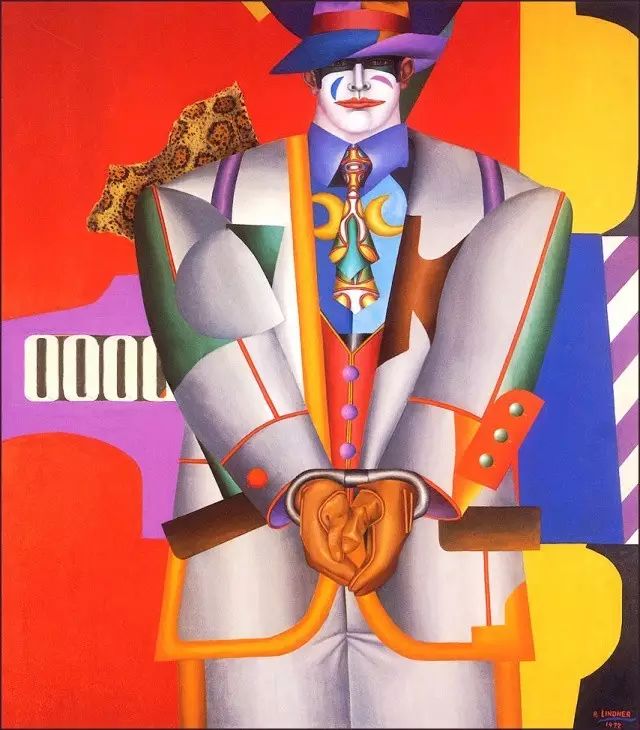 Richard·Lindner 理查德·林德纳 前波普大师绘画作品欣赏 Richard·Lindner 理查德·林德纳 前波普大师绘画作品欣赏