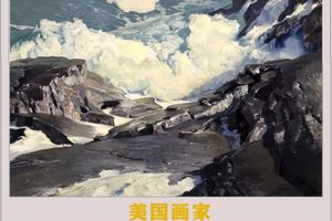 Frederick Judd Waugh 弗雷德里克·贾德·沃 风景油画作品欣赏