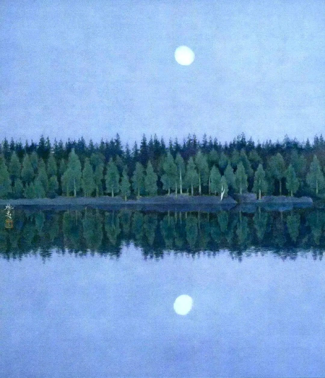 Kaii Higashiyama 东山魁夷 唯美绘画作品欣赏下载 Kaii Higashiyama 东山魁夷 唯美绘画作品欣赏下载