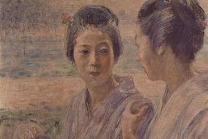 Fujishima Takeji 藤岛武二 油画绘画作品欣赏下载