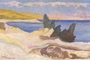 Konstantinos Maleas 康斯坦丁诺斯马利亚斯 风景油画作品欣赏下载