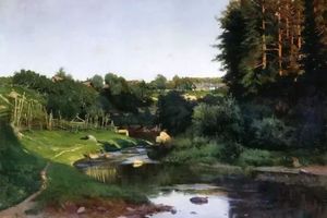 Konstantin Yakovlevich Kryzhitsky 康斯坦丁·雅科夫列维奇·克里齐茨基 油画作品欣赏下载