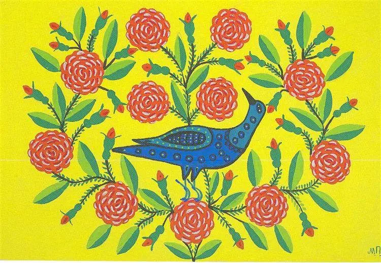 Maria Prymachenko 玛丽亚·普里马琴科 高清油画作品打包下载 Maria Prymachenko 玛丽亚·普里马琴科 高清油画作品打包下载
