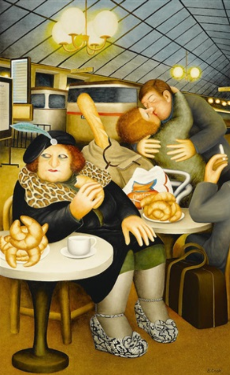 Beryl Cook 贝里尔·库克 绘画作品欣赏 Beryl Cook 贝里尔·库克 绘画作品欣赏