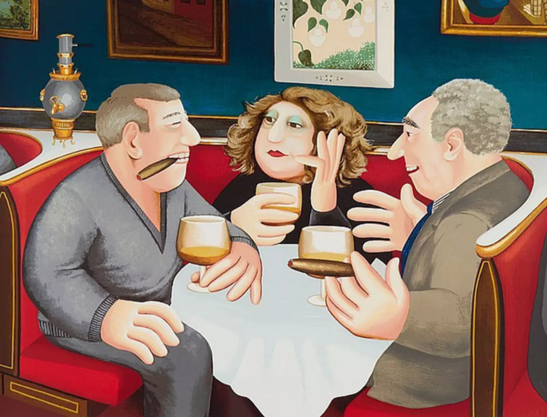 Beryl Cook 贝里尔·库克 绘画作品欣赏 Beryl Cook 贝里尔·库克 绘画作品欣赏