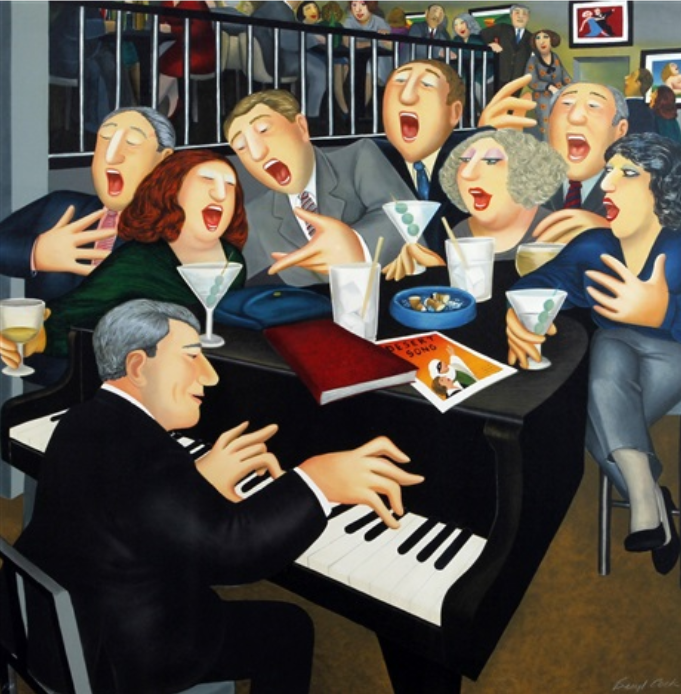 Beryl Cook 贝里尔·库克 绘画作品欣赏 Beryl Cook 贝里尔·库克 绘画作品欣赏