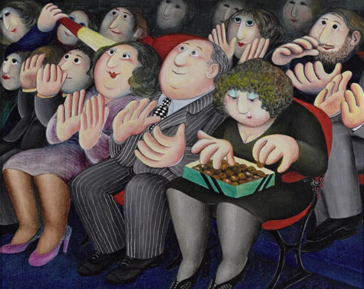 Beryl Cook 贝里尔·库克 绘画作品欣赏 Beryl Cook 贝里尔·库克 绘画作品欣赏