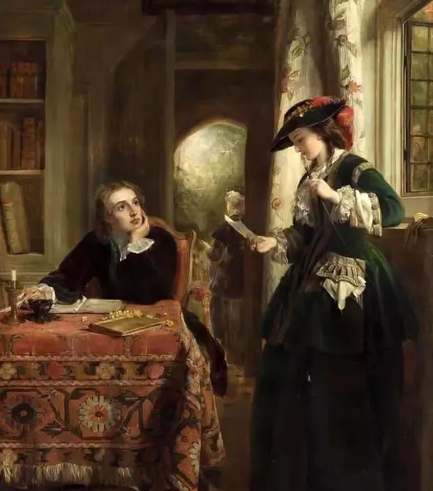 英国画家John Callcott Horsley 约翰·卡尔科特·霍斯利 油画人物作品欣赏 英国画家John Callcott Horsley 约翰·卡尔科特·霍斯利 油画人物作品欣赏