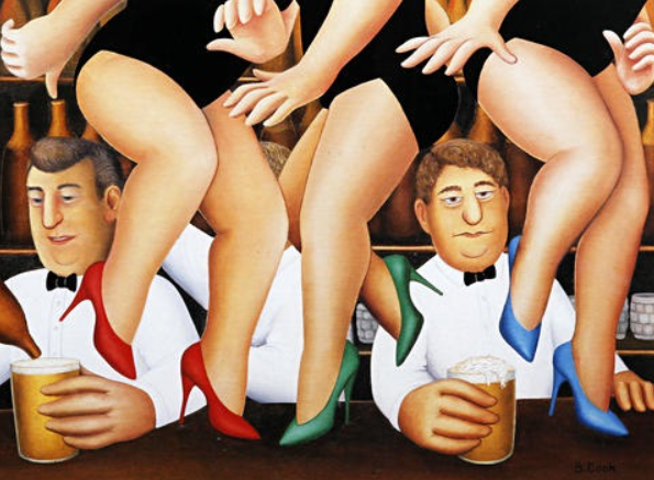 Beryl Cook 贝里尔·库克 绘画作品欣赏 Beryl Cook 贝里尔·库克 绘画作品欣赏