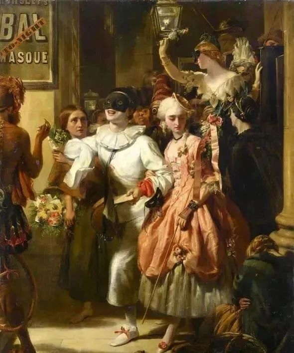 英国画家John Callcott Horsley 约翰·卡尔科特·霍斯利 油画人物作品欣赏 英国画家John Callcott Horsley 约翰·卡尔科特·霍斯利 油画人物作品欣赏