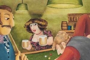 Beryl Cook 贝里尔·库克 绘画作品欣赏