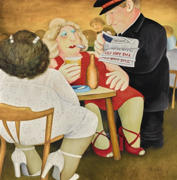 Beryl Cook 贝里尔·库克 绘画作品欣赏 Beryl Cook 贝里尔·库克 绘画作品欣赏