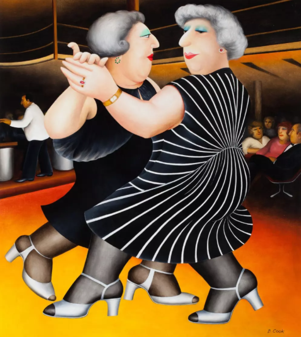 Beryl Cook 贝里尔·库克 绘画作品欣赏 Beryl Cook 贝里尔·库克 绘画作品欣赏