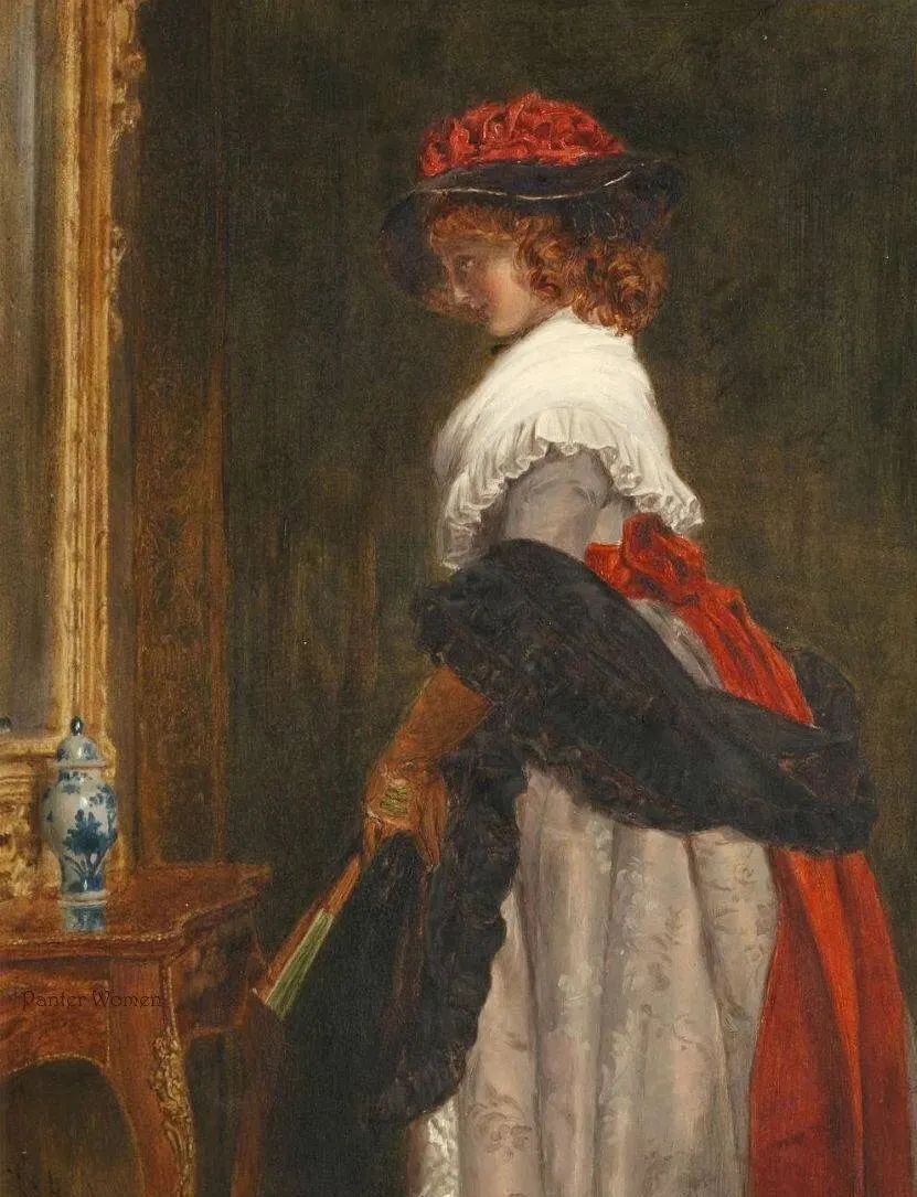 英国画家John Callcott Horsley 约翰·卡尔科特·霍斯利 油画人物作品欣赏 英国画家John Callcott Horsley 约翰·卡尔科特·霍斯利 油画人物作品欣赏