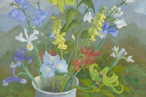 英国艺术家、植物学家和园艺家Cedric Morris 塞德里克·莫里斯 绘画作品欣赏下载