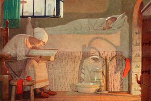 Frederick cayley robinson 弗雷德里克·凯利·罗宾逊 柔光绘画作品欣赏