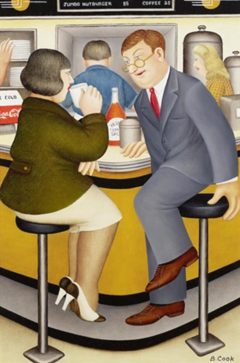 Beryl Cook 贝里尔·库克 绘画作品欣赏 Beryl Cook 贝里尔·库克 绘画作品欣赏