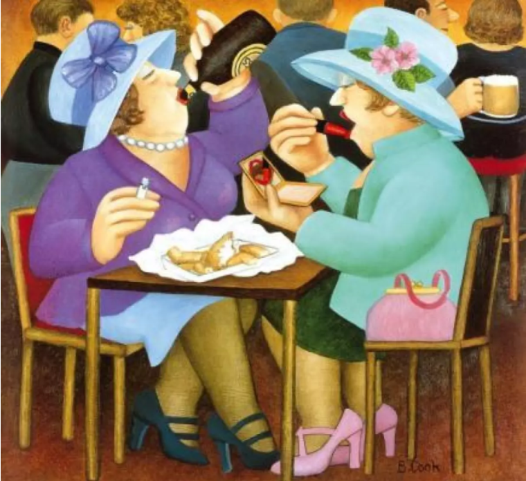 Beryl Cook 贝里尔·库克 绘画作品欣赏 Beryl Cook 贝里尔·库克 绘画作品欣赏