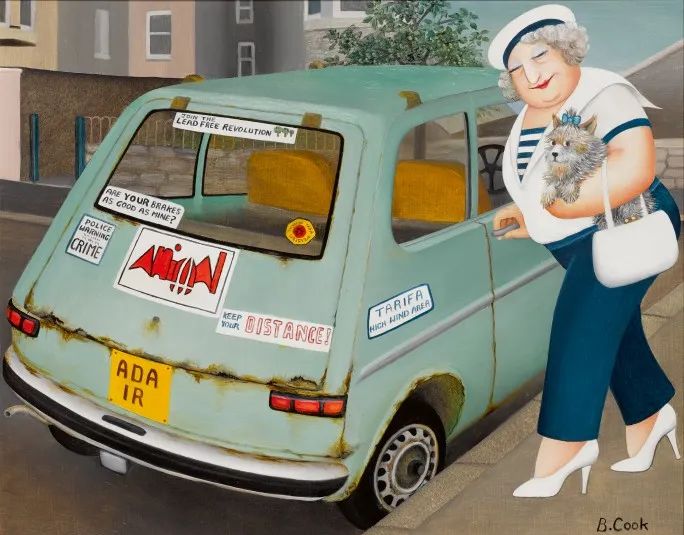 Beryl Cook 贝里尔·库克 绘画作品欣赏 Beryl Cook 贝里尔·库克 绘画作品欣赏